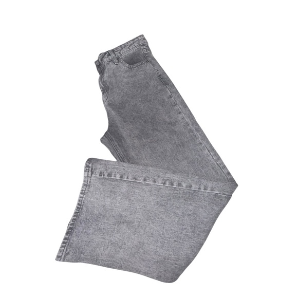 Ashley Mason Gray Flare Jeans with Pink Bow Details Size 27 - Picture 5 of 8